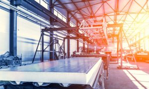 فرآیند تولید ساندویچ پانل