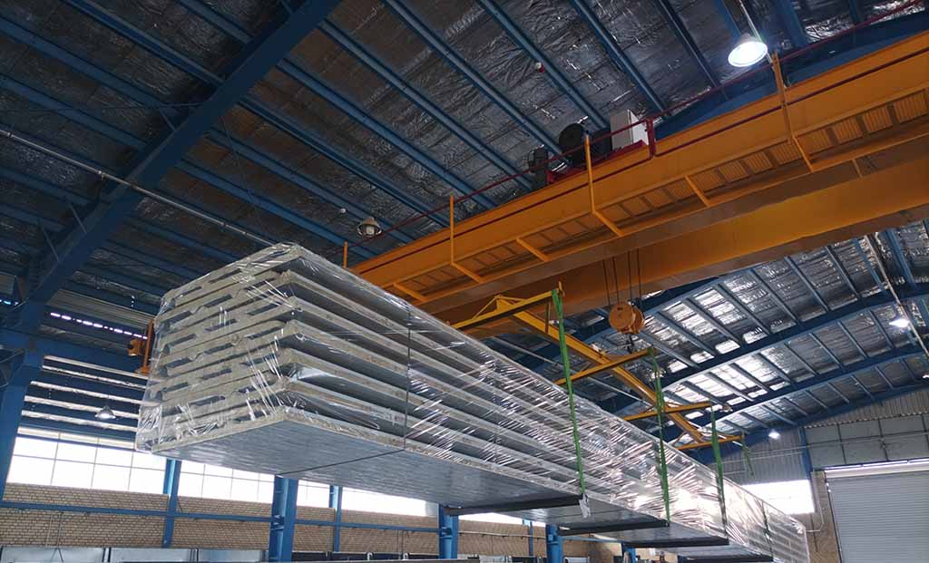 Selling sandwich panels in Isfahan province